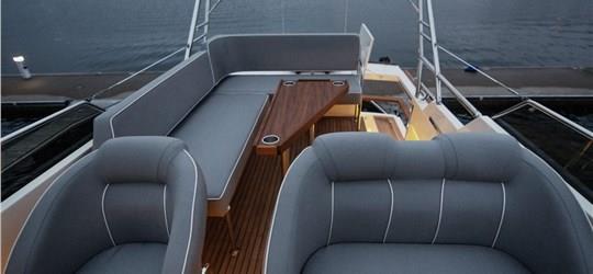 Photo of Exclusive Santorini Private Adventure on a 4x4 Sea Vessel with Food & Drinks 