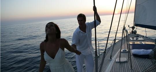 Photo of Private Sailboat Cruise in Santorini with Food & Drinks