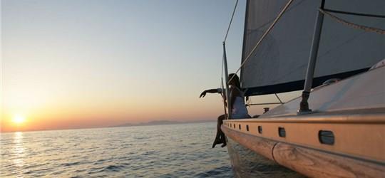 Photo of Private Sailboat Cruise in Santorini with Food & Drinks