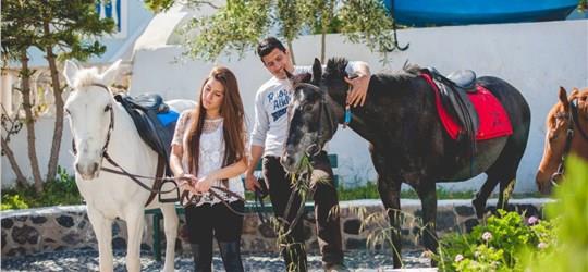 Photo of Discovering the Caldera Cliffs on a Private Horseback Excursion