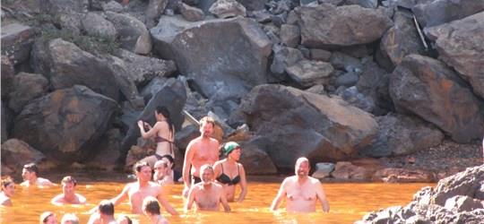 Photo of 3-Hour Santorini Volcano & Hot Springs Cruise with Optional Transfer