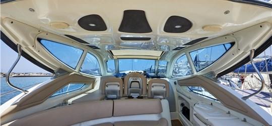 Photo of Luxury Private Yacht Tour of Santorini's Shoreline with Meal and Drinks