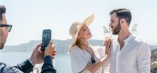 Photo of Unleash the beauty of Santorini with a Private Bus Tour