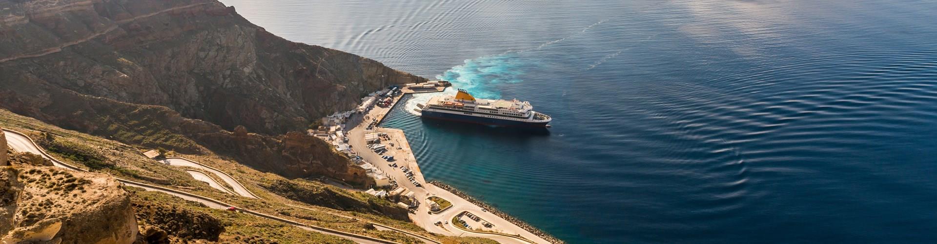 Santorini Athinios Port - Ports & Airport - Santorini