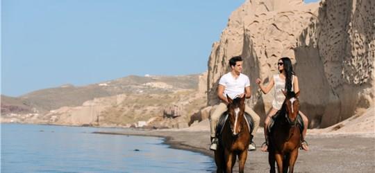 Photo of An Unforgettable Horse Riding Excursion to a Black Sandy Beach
